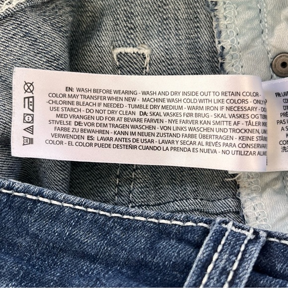 Ariat R.E.A.L. Rosy Whipstitch Low Rise Stretch Boot Cut Denim Jeans Size 27X30 - Picture 8 of 13